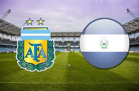 argentina vs el salvador full match